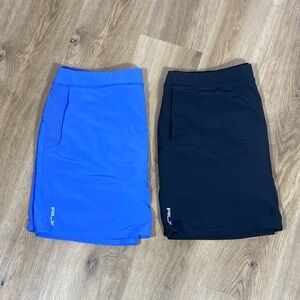 Bundle Ralph Lauren X Athletic Skorts in Blue & Black size XL